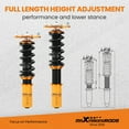 thumbnail image 4 of Maxpeedingrods Amortisseur à Ressort de Choc pour MITSUBISHI LANCER RALLIART CS7A FWD 2004-2006, 4 of 6