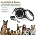 thumbnail image 5 of Newlight66 Heavy Duty Adjustable Retractable Dog Leash, 26 ft, Gray, for Large Dogs up to 120 lbs, 5 of 7
