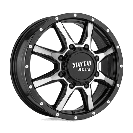 Moto Metal Cast Aluminum Rim MO995 20X8.25 8X210 G-BLK MACH 127MM, MO995208893127