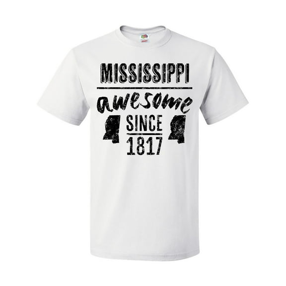 Inktastic Mississippi Awesome Since 1836 T-Shirt