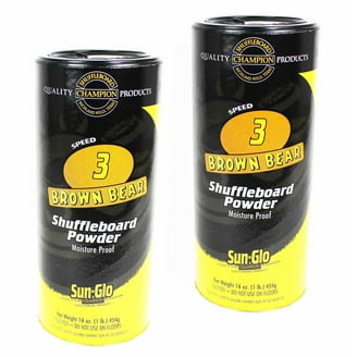 SUN-GLO Spray Al Silicone Per Shuffleboard - Tiene La Polvere E Migliora Lo Scorrimento