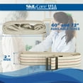 thumbnail image 3 of Skil-Care Cotton Gait Belt, Pinstripe, Metal Buckle, 72"L and 2" Wide, Durable Transfer and Physical Therapy Belt, 252074, 3 of 6