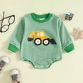 thumbnail image 2 of 0-3 Months Newborn Baby Boys And Girls Bodysuits Long Sleeved Bodysuits Sleep & Play Bodysuit, 2 of 9