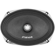 PRV AUDIO 6x9 Inch Midrange Speaker 69MR500-PhP-4 500 Watts Program Power, 4 Ohm, 1.5 in Voice Coil, 250 Watts RMS Pro Car Audio Loudspeaker Single
