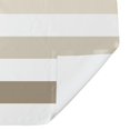 thumbnail image 6 of Creative Products Beige Chunky Stripes 71x74 Shower Curtain, 6 of 7