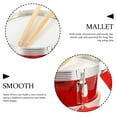 thumbnail image 2 of OUNONA 1 Set Kids Musical Instruments Assorted Color Plastic Snare Drum for Concentration Enhancement 8 Inches, 2 of 4