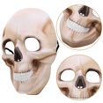 thumbnail image 3 of Máscara de calavera de Halloween Máscara de calavera decorativa Día de los muertos Máscara de fiesta Favor de fiesta de Halloween, 3 of 6