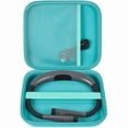 thumbnail image 1 of wonima02 Case Compatible with Glocusent/for Vekkia/for LITOM/for LEDGLE/for TAKKUI/for TSINGREE LED Neck Reading Light Book Light for Reading. Storage Carrying Holder for USB Cable (Box Only) -Green, 1 of 1