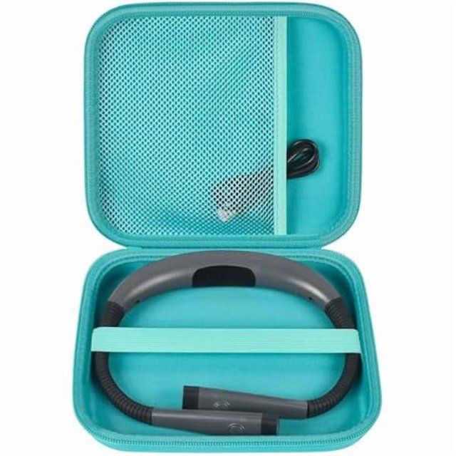 wonima02 Case Compatible with Glocusent/for Vekkia/for LITOM/for LEDGLE/for TAKKUI/for TSINGREE LED Neck Reading Light Book Light for Reading. Storage Carrying Holder for USB Cable (Box Only) -Green