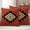 Red, variant on Pink Black Yellow Boho Outdoor Waterproof Pillow Covers, Simple Romantic Abstract Geometric Decorative Square Throw Pillowcase Sofa Cushion Sham for Patio/Couch/Chair, 20"x20" 2 Pack