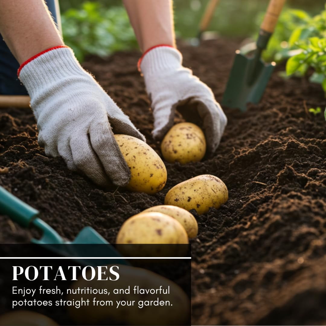 Red Norland Seed Potatos for Planting (5 Pounds)