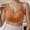 Orange, variant on Wireless Bras for Women Plus Size Seamless Full Coverage T Shirt Bra Lightweight Gentle Lift Support Bra for Daily Fall & Winter Wear White XXXXL