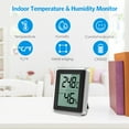 thumbnail image 3 of Hygrometer Thermometer, Humidity Meter Digital Indoor Thermometer Indoor Humidity Gauge for Home Office Greenhouse Nursery, 3 of 8