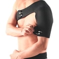 thumbnail image 3 of Shoulder Protector, Adjustable Breathable Nursing One-Shoulder Support Shoulder Strap Strap with Pad Black Bandage Men/Women for Relieve Shoulders Pain (Color : Right Shoulder), 3 of 5