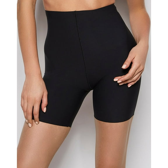 High Waist Smoothing Short in Black