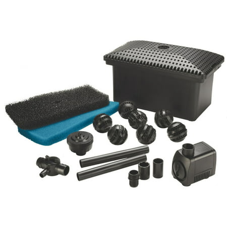 Pond Boss FM002P Filter Kit with Pump (Best Filter For Small Pond)