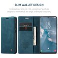 thumbnail image 6 of ELEHOLD Luxury Leather Wallet Case for Samsung Galaxy S23 with Card Slots Money Pocket Kickstand Magnetic Closure Shockproof Anti-Scratch Purse Case,Blue, 6 of 9