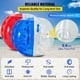 thumbnail image 3 of VEVOR 2 pelotas inflables de parachoques de 1,5 m de diámetro, pelota de fútbol de burbujas, explote en 5 minutos, pelota inflable Zorb para adultos o niños (5 pies, rojo y azul), 3 of 9