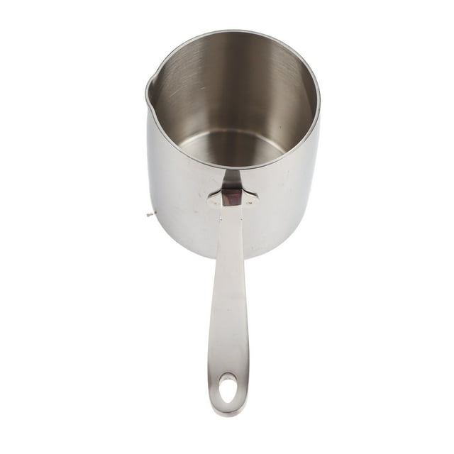 Stainless Steel Butter Warmer Pot with Accurate Scales, Quick Heat Conduction, Suitable for Induction, Gas or Electric Hobs