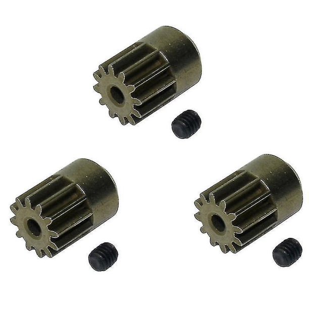 3 uds Engranaje de Motor 12t para HBX Haiboxing 901 901A 903 903A 1/12 coche RC YONGSHENG