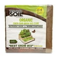 thumbnail image 3 of WONDER SOIL | Organic Coco Coir Brick/Block | Ready to - Compressed Coco Coir Fully Loaded with Nutrients | 10 LBS Block Expands to 2.5 Cu Ft | Incl Worm Castings & Nutrients, 3 of 6