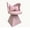 Pink + Fabric, variant on Vanity Chair with Butterfly Back,Swivel Accent Chair Dining Chairs,Makeup Stool for Bedroom Dressing Table,Suitable for Living Room,Dining Room,Study,Recreational Areas Black