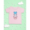 thumbnail image 3 of Kawaii Cat Panda And Deer Stack  T-Shirt Infant -Image by Shutterstock,  12 Months, 3 of 4