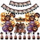 thumbnail image 1 of Kit de decoraciones para fiestas de Halloween: decoraciones multifunción para cumpleaños de Halloween, juego de suministros duraderos para fiestas que incluye bandera con letras, bandera para pas, 1 of 5