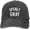 Gray, variant on Openly Gray Funny Hat Adjustable Denim Baseball Cap Black Dad Hat Men Women