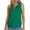 Green, variant on Women's Fashion Round Neck Sleeveless Tank Top, Solid Color Casual Top for Summer and Layering,Light Green,M