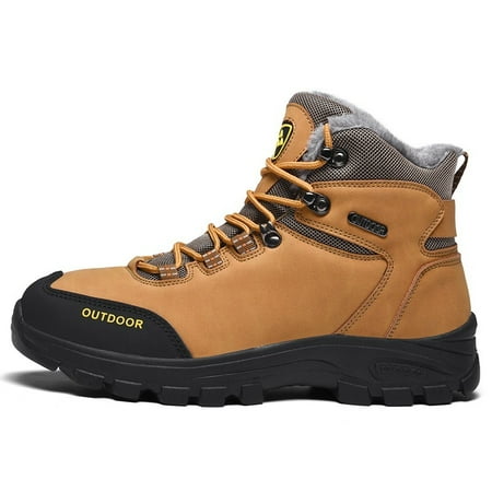 

Men s Sport Hiking Shoes Oversized Fleece High Boots