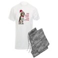 thumbnail image 1 of CafePress - Santa Beagle - Men's Light Pajamas, 1 of 1