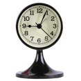 thumbnail image 1 of Danse Jupe Réveil Rond 3 Pouces Quartz Analogique Silencieux Horloge de Bureau pour Chambre, 1 of 4