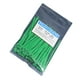 thumbnail image 3 of Naiovety Bridas de nailon para cables, 100 piezas, reutilizables, autoblocantes, 3x100mm, correas industriales de sujeción resistentes para el Almacenamiento y organización del hogar Verde, 3 of 6