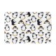 thumbnail image 1 of Balery whiter cute penguin Felpudo de franela, resistente a las manchas y a la decoloración, para uso interior y exterior, fácil de limpiar, 40 x 60 cm, 1 of 7
