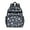 Navy Princess Castle, variant on Minimalist Princess Pattern Backpack for School,Cute School Bag,Schoolbag with Adjustable Shoulder Straps & Padded Back,15.25"x11.5"x5.25"