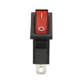 DEYISI Rocker Switch 15A 250V 20A 125V RED ONOFFON 3 Pin