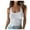 White tank tops, variant on Pimelu Tank Top for Women Ribbed Tank Tops for Women Summer Casual Solid Sleeveless Tunic Shirts Ladies U Neck Soft Knitted Slim Fit Workout Top Summer Tops for Women