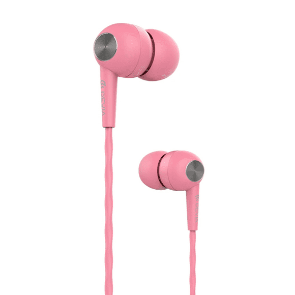 Kintone In-Ear Wired Earphone With Remote and Mic - Pink