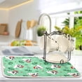 thumbnail image 3 of Dish Drying Mat for Kitchen Counter, Christmas French Bulldog Microfiber Kitchen Dish Mat Super Absorbent Dish Drainer Mat Heat-resistant Kitchen Counter Mat, 16x18 Inch, 3 of 7
