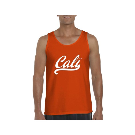 MmF - Men's Tank Top for Men, up to Men Size 3XL - California Cali