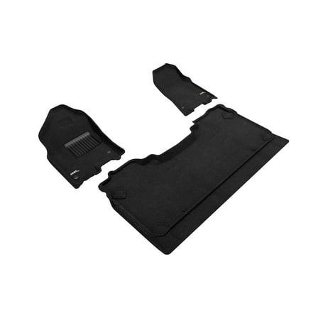 3D MAXpider All-Weather Floor Mats Custom Fit for 2019-2021 Dodge RAM 1500 Crew CAB Car Floor Liners Elegant Series (1ST & 2ND Row)