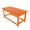 Orange, variant on Costaelm Paradise Adirondack Outdoor Coffee Table, Orange