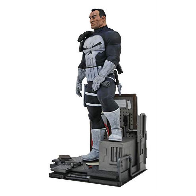 Figura Estatua De Punisher Marvel Gallery – Diorama De 23 Cm En PVC, Licencia Oficial De Diamond Select Toys