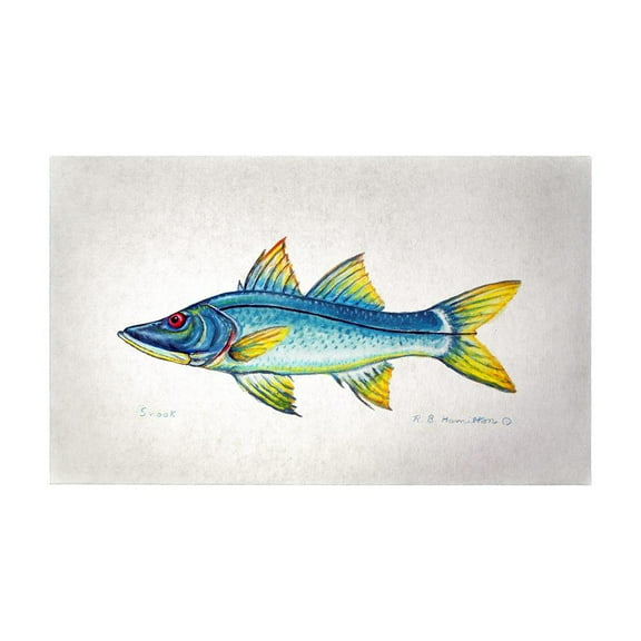 Betsy Drake Interiors Snook Door Mat 30x50