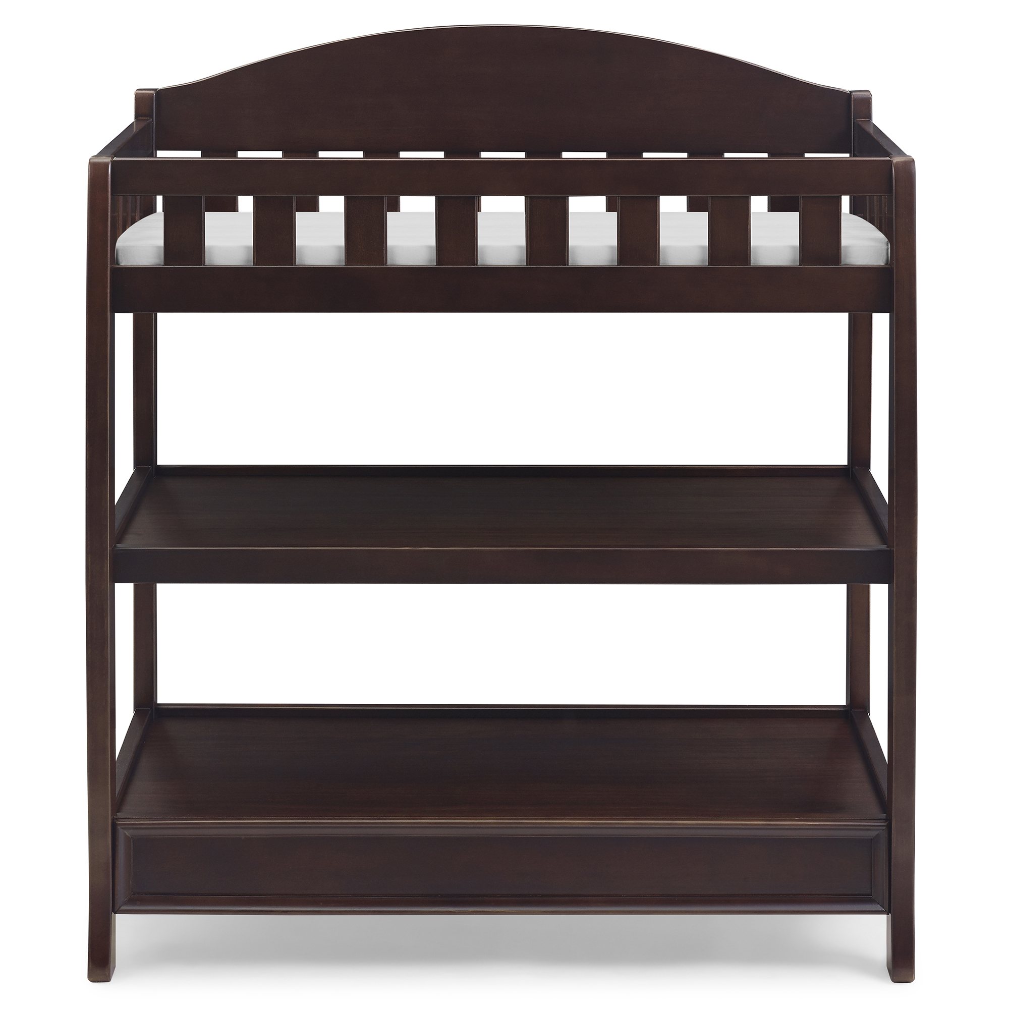 Delta Children Wilmington Changing Table with Pad, Walnut Espresso - image 3 of 5