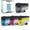 1 BK + 1 C + 1 M + 1 Y, variant on CMYi LC406 Black 2-Pack Ink Cartridges compatible for Brother LC406 - MFC-J4335DW, J4340DW, J4345DW, J4535DW, J4540DW, J5855DW, J5955DW, J6555DW, J6955DW (2 Black)