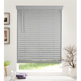 Chicology Corded Faux Wood Blinds Walmart Com