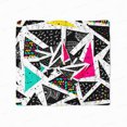 thumbnail image 5 of Triangles Motif Abstrait Lumineux Housse de Couette Literie, 5 of 5
