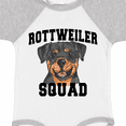 thumbnail image 4 of Inktastic Dog Rottweiler Squad Boys or Girls Baby Bodysuit, 4 of 5